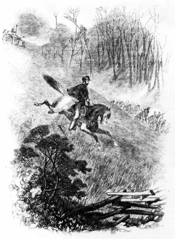 The Daring Ride of Colonel Lander at the Battle of Philippi. Click for full size. The Daring Ride of Colonel Lander at the Battle of Philippi image. Click for full size.