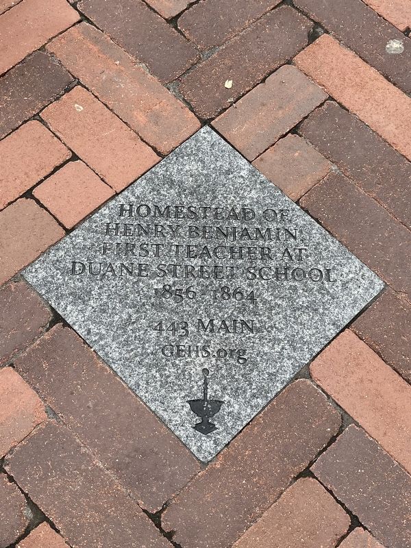 Homestead of Henry Benjamin Marker. Click for full size. Homestead of Henry Benjamin Marker image. Click for full size.
