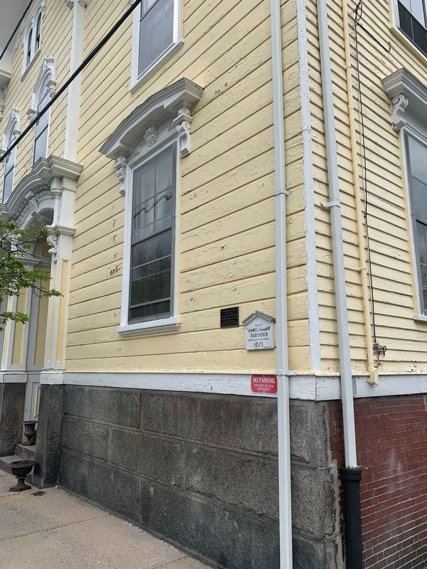 John H & Joseph M Parsons House Marker. Click for full size. John H & Joseph M Parsons House Marker image. Click for full size.