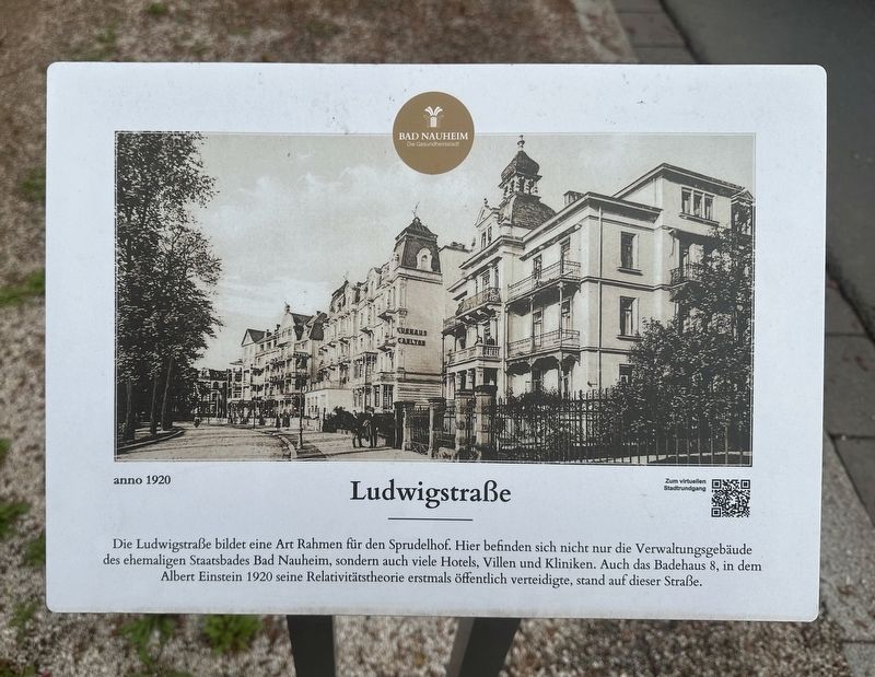 Ludwigstra�e / �Ludwig Street� Marker image. Click for full size.