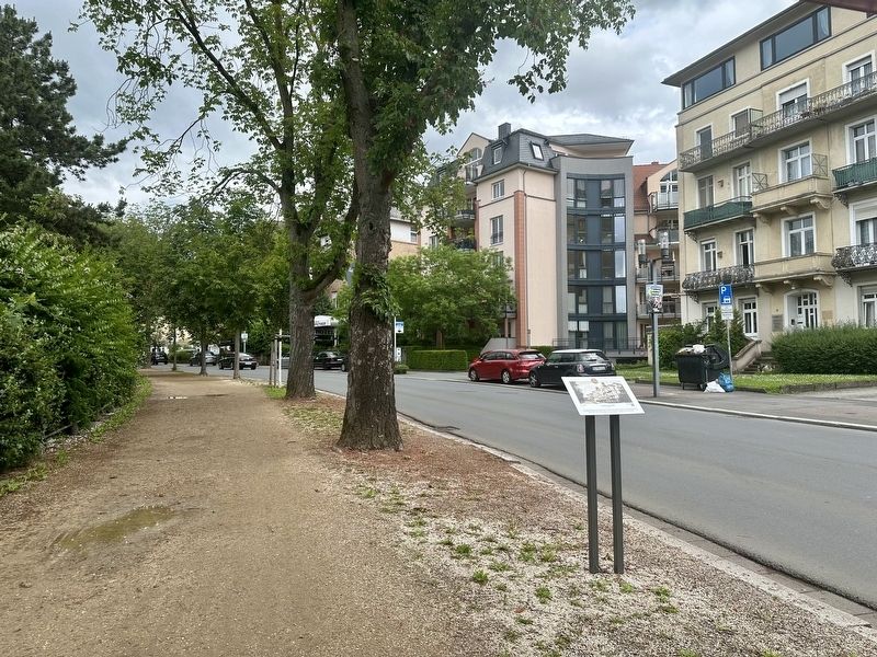 Ludwigstra�e / �Ludwig Street� Marker - wide view image. Click for full size.