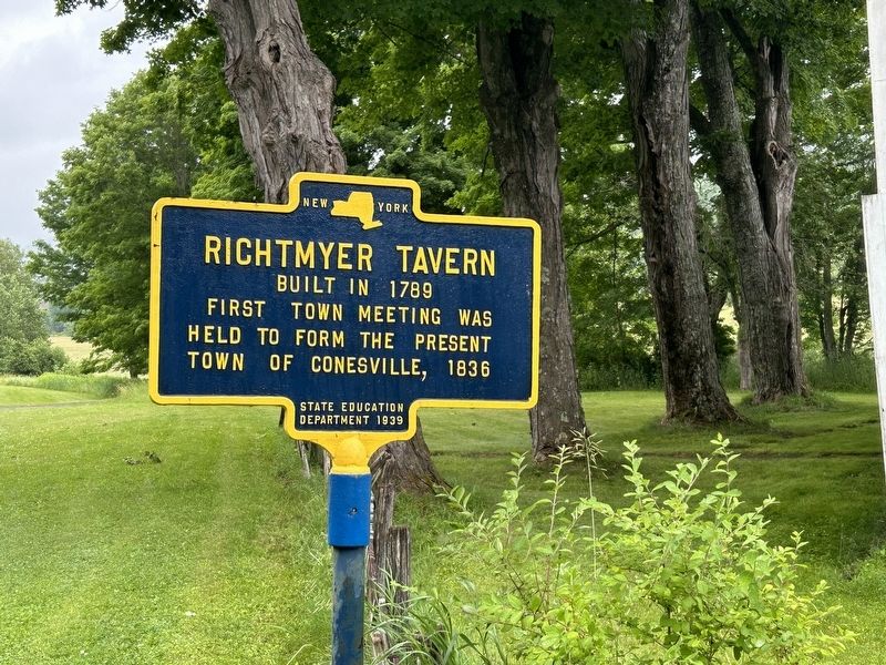 Richtmyer Tavern Marker. Click for full size. Richtmyer Tavern Marker image. Click for full size.