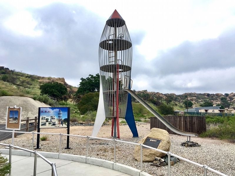Rocketdyne Recreation Center Marker image. Click for full size.
