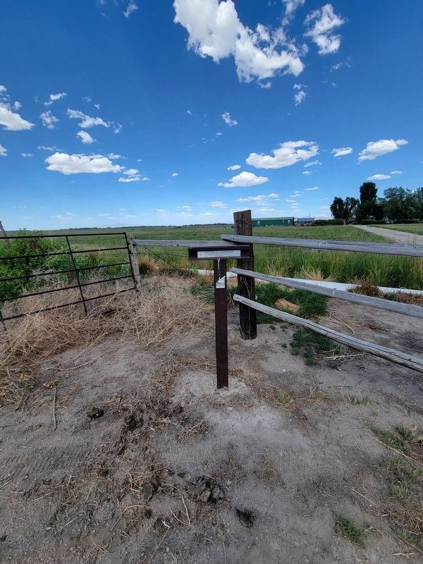 Central Overland Trail - Willow Springs (Callao) Marker. Click for full size. Central Overland Trail - Willow Springs (Callao) Marker image. Click for full size.