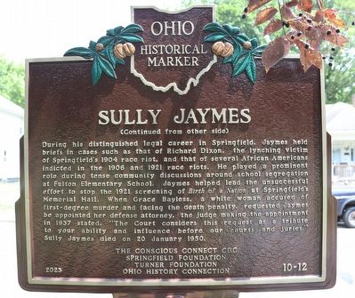 Sully Jaymes Marker image. Click for full size.