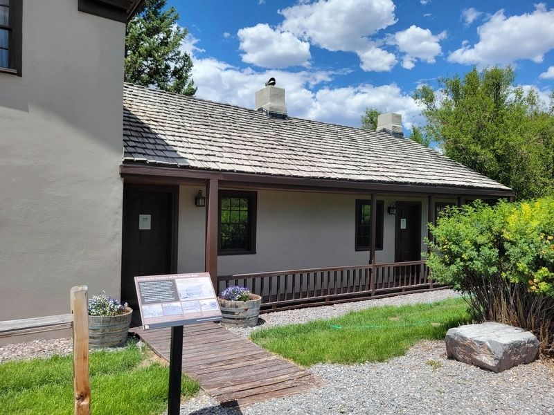 Lodging for Travelers of the American West Marker. Click for full size. Lodging for Travelers of the American West Marker image. Click for full size.