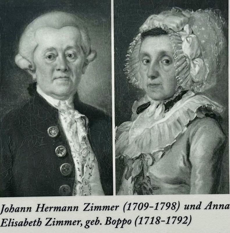 Marker photo: , Grandparents of the Brothers Grimm, Johann Hermann Zimmer and Anna Elisabeth Zimmer image. Click for full size.