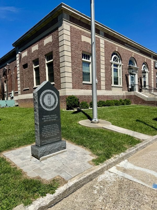 Kentucky Veterans Memorial image. Click for full size.