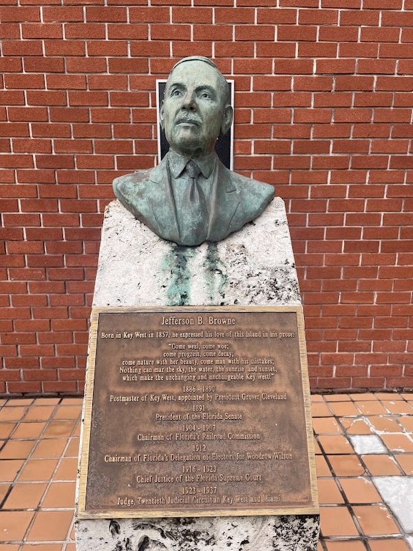 Jefferson B. Browne Marker image. Click for full size.