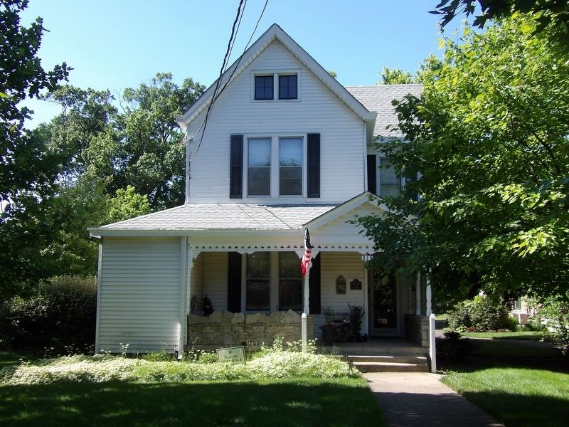 Charles Kloth House Marker. Click for full size. Charles Kloth House Marker image. Click for full size.