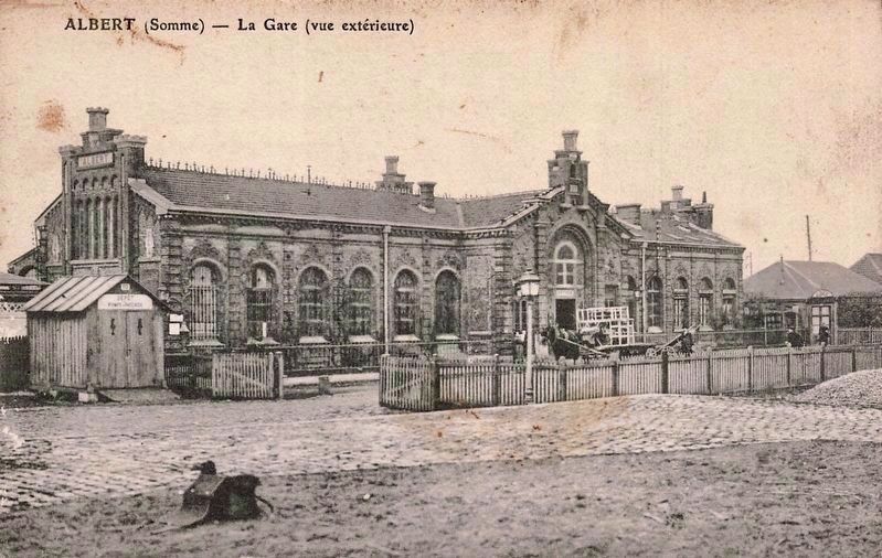 The old station. Click for full size. The old station image. Click for full size.