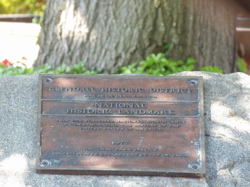Glendale Historic District Marker image. Click for full size.