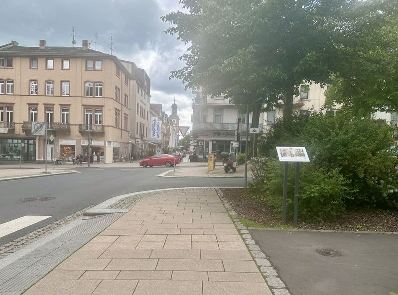 Reinhardstra�e / �Reinhard Street� Marker image. Click for full size.