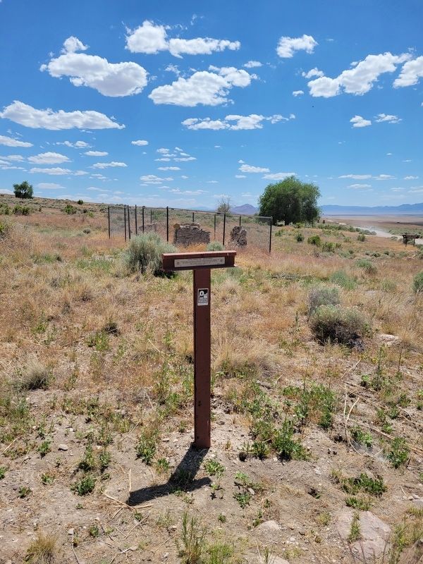 Central Overland Trail - Simpson Springs Marker. Click for full size. Central Overland Trail - Simpson Springs Marker image. Click for full size.