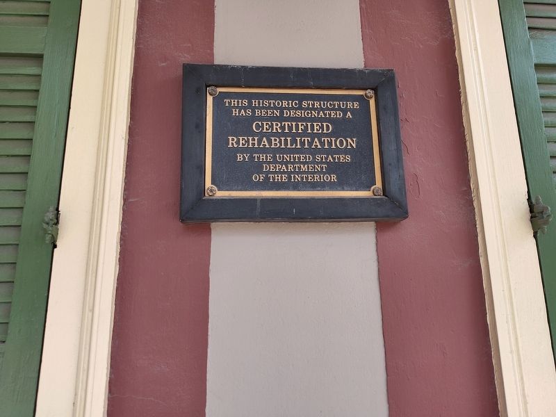 1032 Royal Street Marker. Click for full size. 1032 Royal Street Marker image. Click for full size.