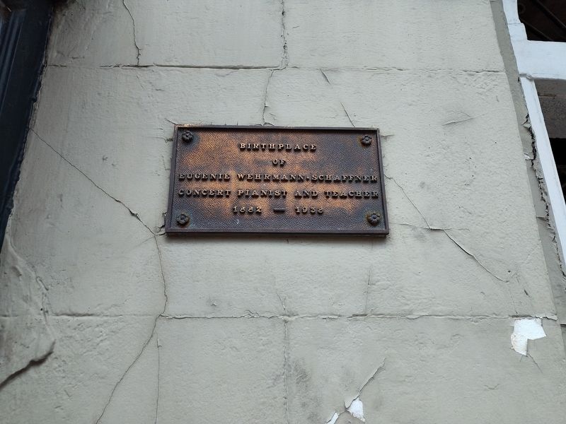 Eugenie Wehkmann-Schaffner Marker. Click for full size. Eugenie Wehkmann-Schaffner Marker image. Click for full size.