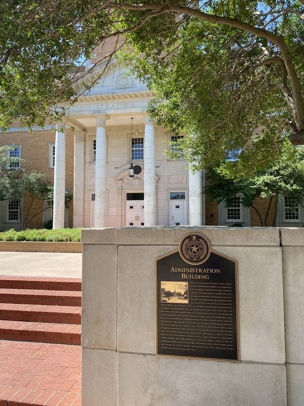 Administration Building Marker image. Click for full size.