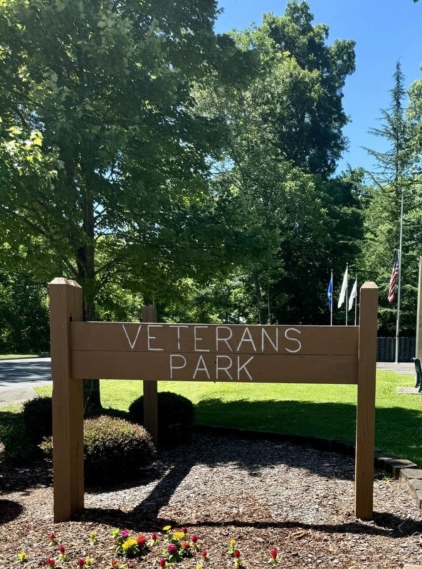 Dalton Veterans Park sign. Click for full size. Dalton Veterans Park sign image. Click for full size.