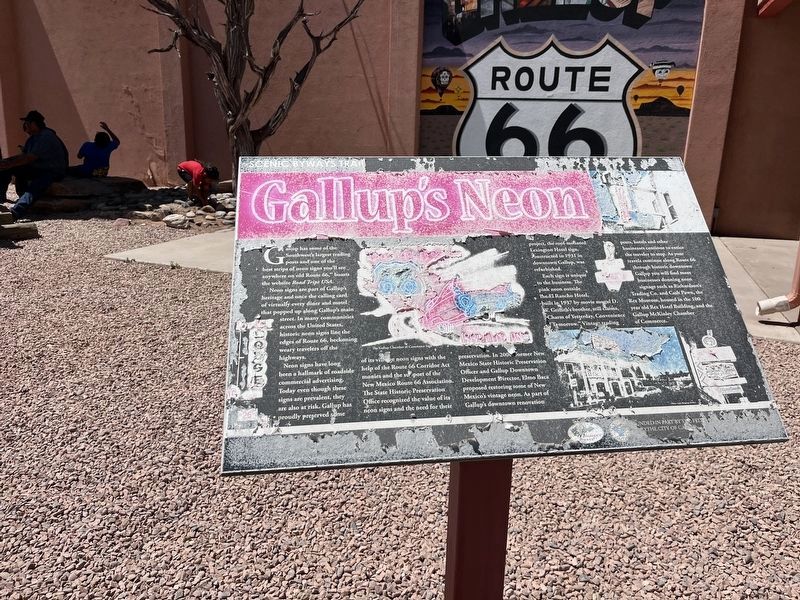 Gallup's Neon Marker image. Click for full size.
