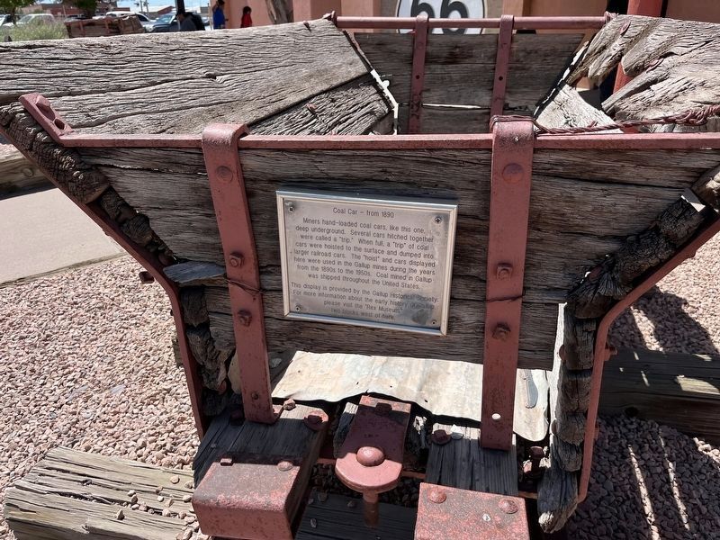 Coal Car Marker image. Click for full size.