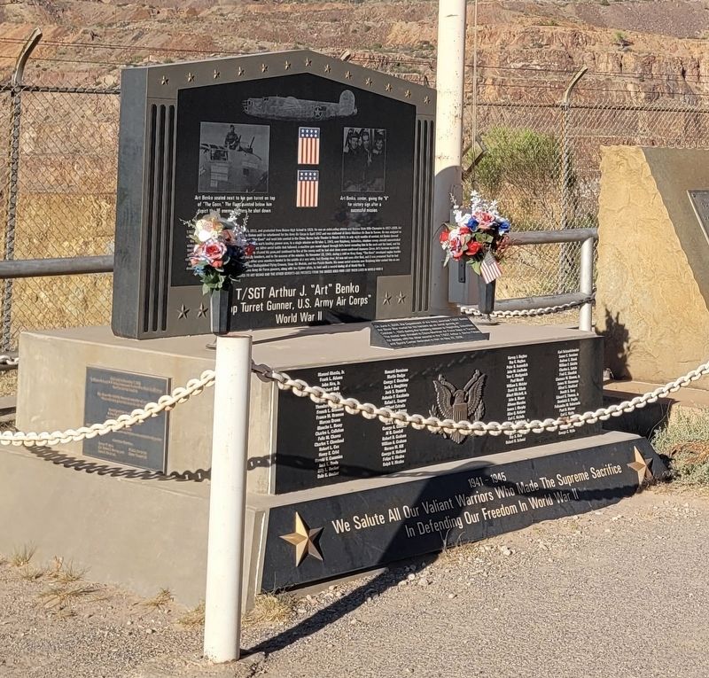 Bisbee World War II Memorial. Click for full size. Bisbee World War II Memorial image. Click for full size.