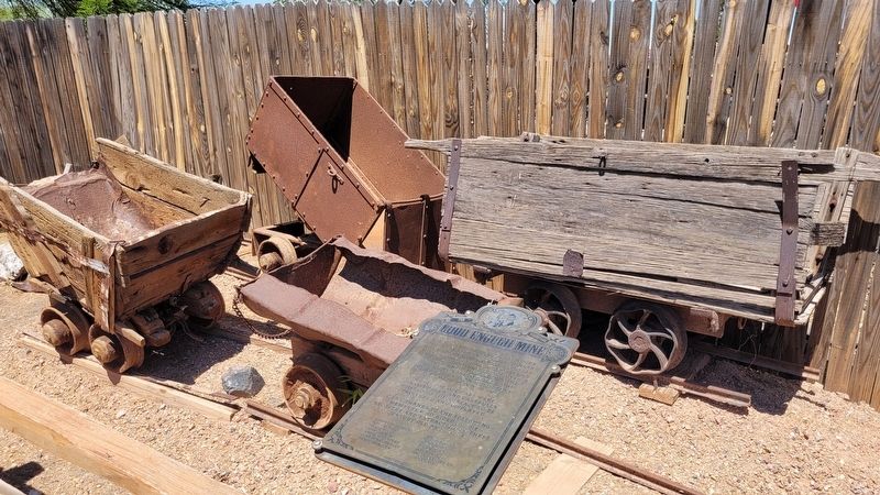 The four ore carts and Marker. Click for full size. The four ore carts and Marker image. Click for full size.