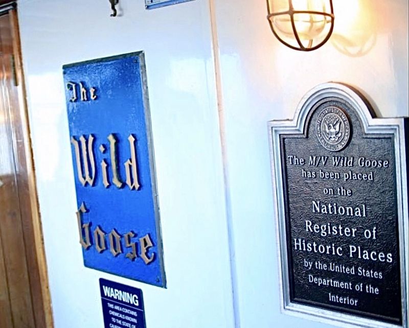 The Wild Goose Marker image. Click for full size.