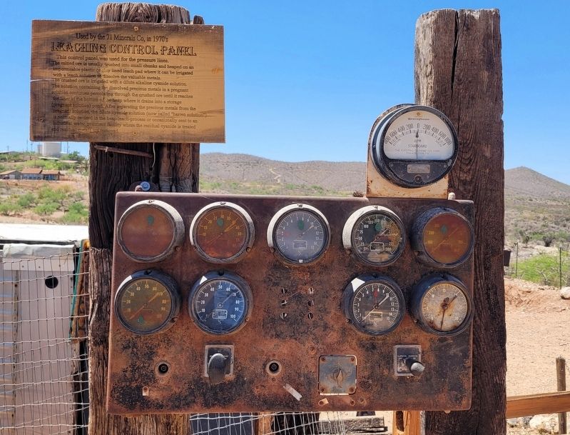 The Leaching Control Panel and Marker image. Click for full size.