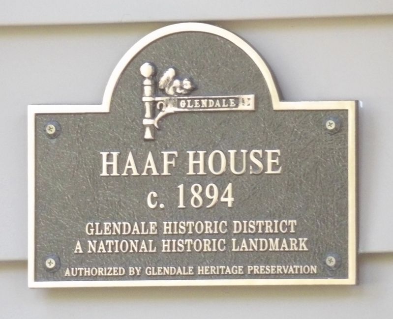 Haaf House Marker image. Click for full size.