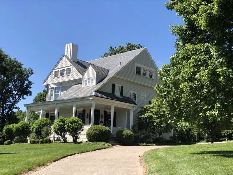 The Wm. Haldeman House Marker image. Click for full size.