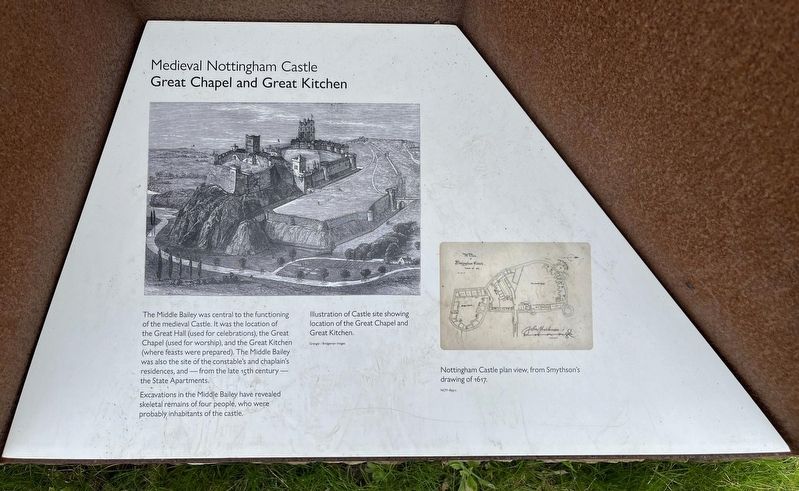 Great Chapel and Great Kitchen Marker. Click for full size. Great Chapel and Great Kitchen Marker image. Click for full size.