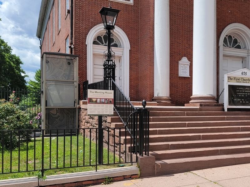 The Meeting House Marker. Click for full size. The Meeting House Marker image. Click for full size.