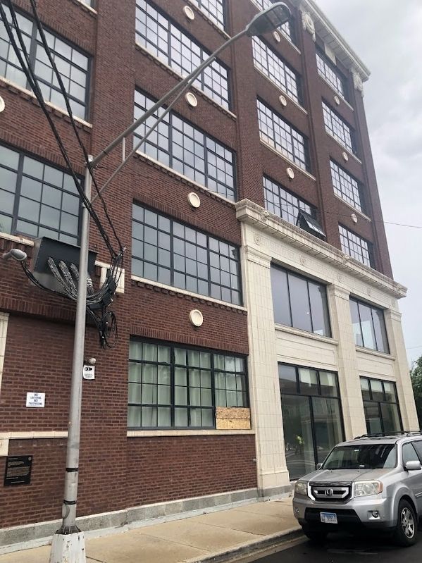 Lindemann & Hoverson Company Showroom and Warehouse Building Marker. Click for full size. Lindemann & Hoverson Company Showroom and Warehouse Building Marker image. Click for full size.