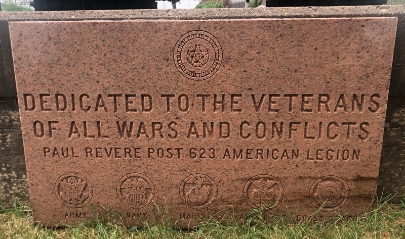 Veterans Memorial Marker. Click for full size. Veterans Memorial Marker image. Click for full size.