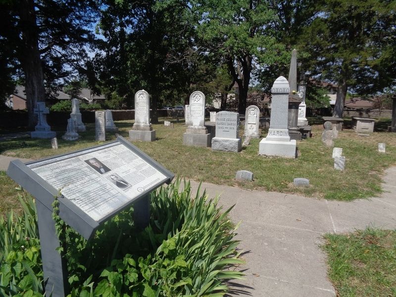 Jewell Cemetery State Historic Site Marker image. Click for full size.