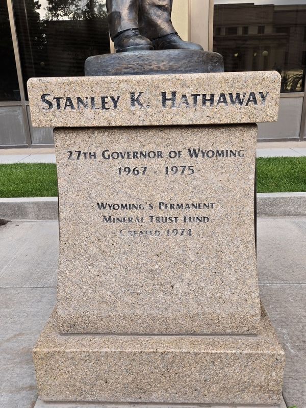 Stanley K. Hathaway. Click for full size. Stanley K. Hathaway image. Click for full size.