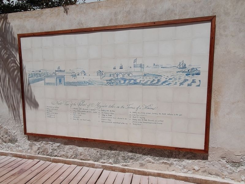 North View of the Port of Mogador Taken on the Terras of a House. Click for full size. North View of the Port of Mogador Taken on the Terras of a House image. Click for full size.