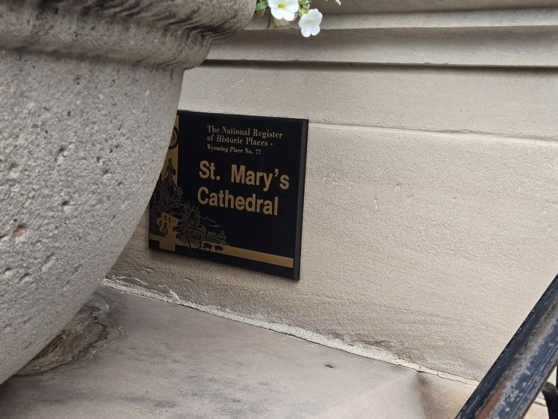 St. Mary's Cathedral Marker. Click for full size. St. Mary's Cathedral Marker image. Click for full size.