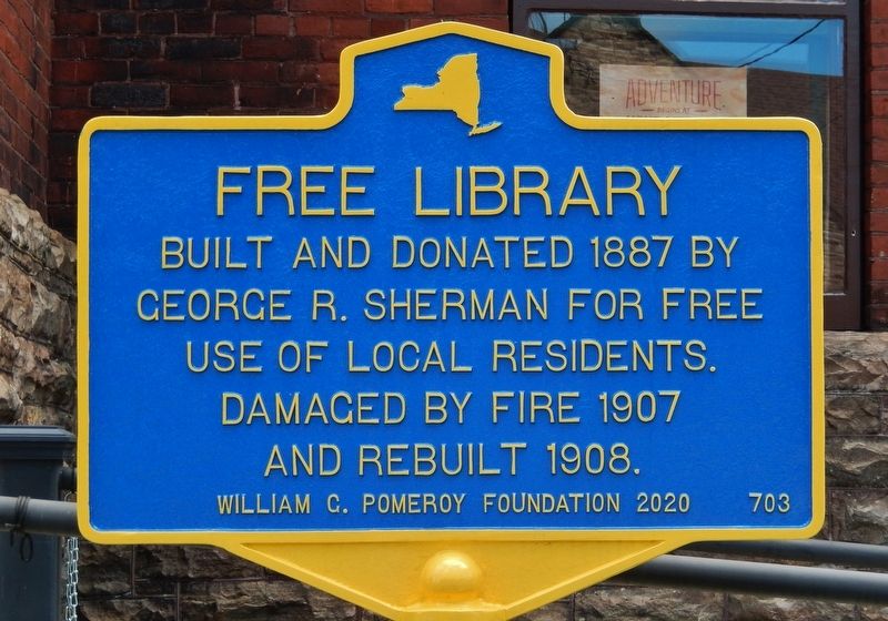 Free Library Marker. Click for full size. Free Library Marker image. Click for full size.