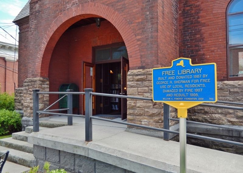 Free Library Marker. Click for full size. Free Library Marker image. Click for full size.