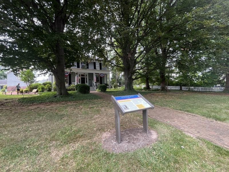 Rutherford House Marker image. Click for full size.