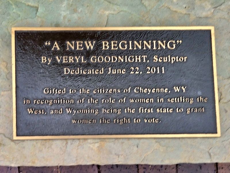A New Beginning Marker image. Click for full size.