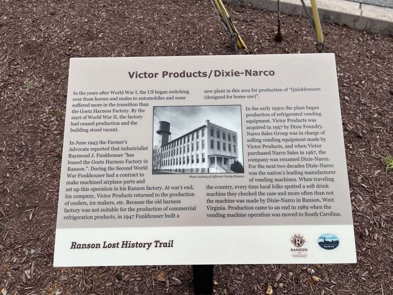 Victor Products / Dixie-Narco Marker. Click for full size. Victor Products / Dixie-Narco Marker image. Click for full size.