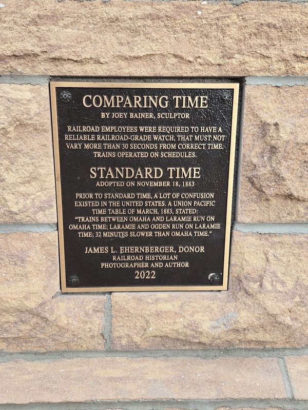 Comparing Time Marker image. Click for full size.