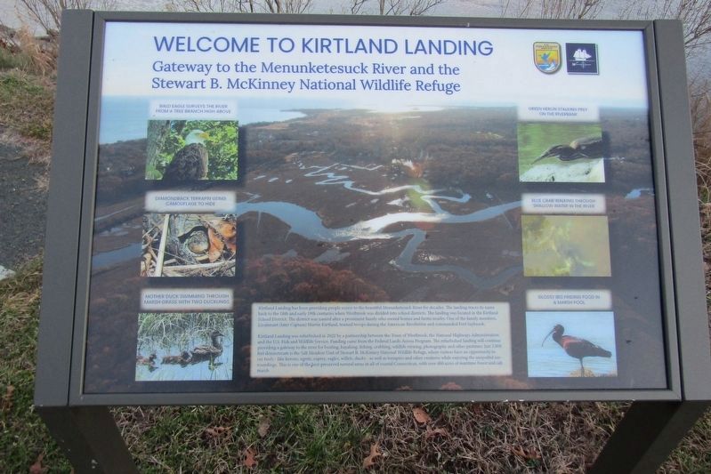 Welcome to Kirtland Landing Marker. Click for full size. Welcome to Kirtland Landing Marker image. Click for full size.