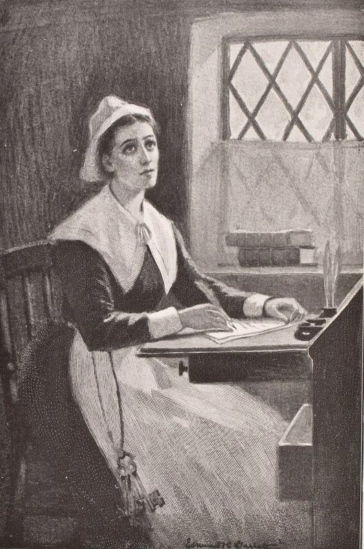 Anne Bradstreet. Click for full size. Anne Bradstreet image. Click for full size.