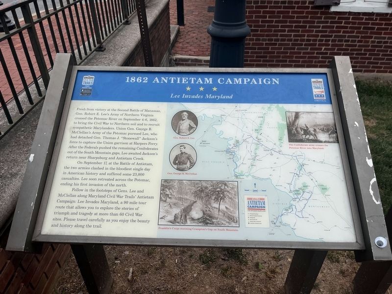 1862 Antietam Campaign Marker image. Click for full size.