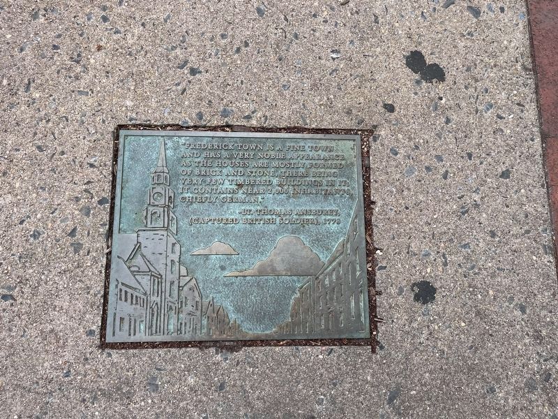 Frederick Town Marker image. Click for full size.