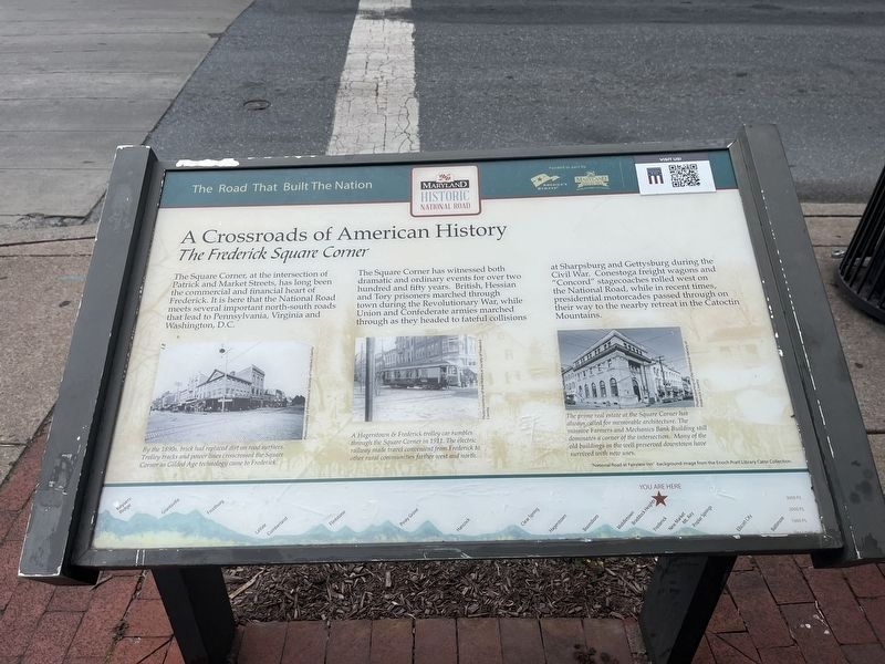 A Crossroads of American History Marker image. Click for full size.