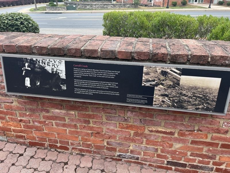 Carroll Creek Marker image. Click for full size.